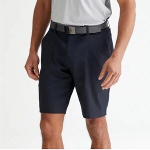 Ping Men's Dark Blue Flat Front Shorts